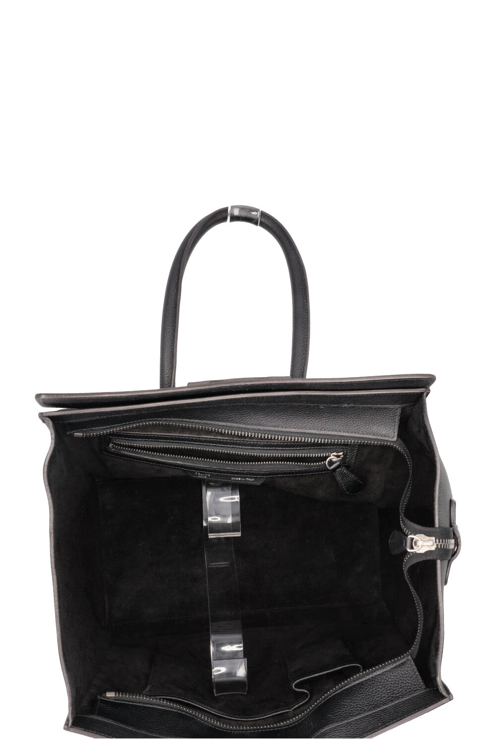 CÉLINE Mini Luggage Tote Bag Black