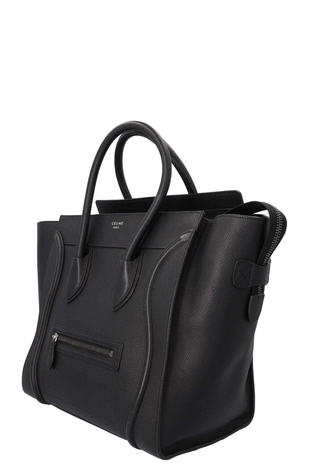 CÉLINE Mini Luggage Tote Bag Black
