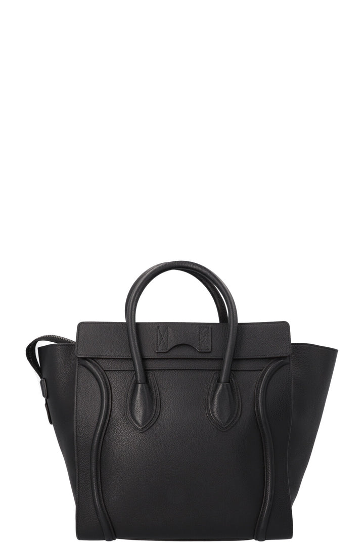 CÉLINE Mini Luggage Tote Bag Black