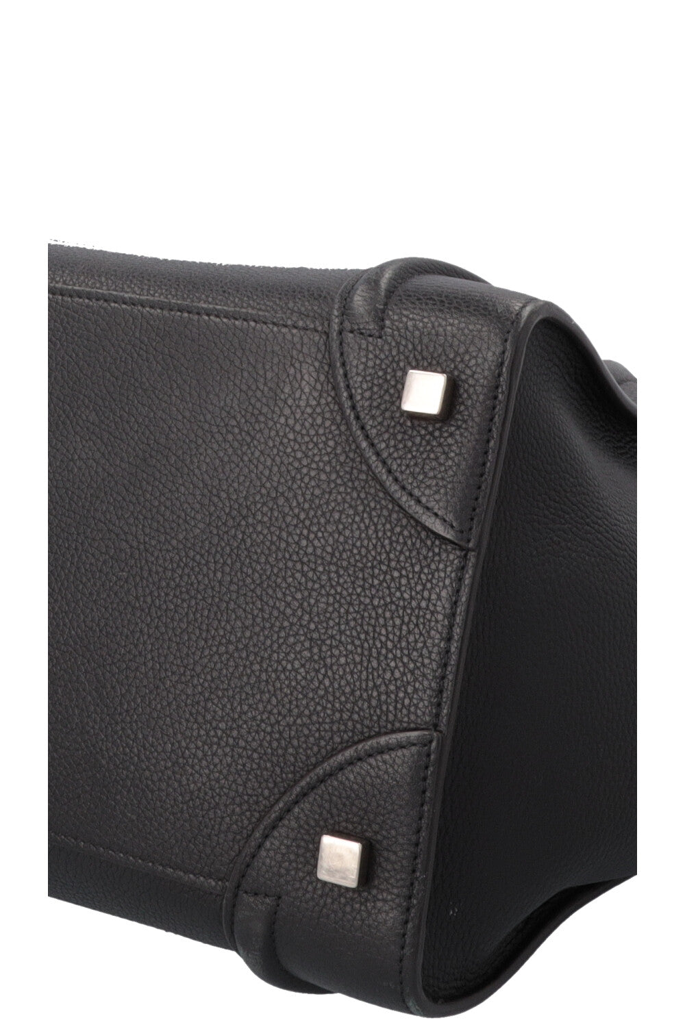 CÉLINE Mini Luggage Tote Bag Black