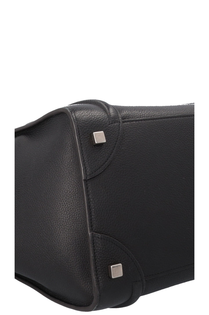 CÉLINE Mini Luggage Tote Bag Black