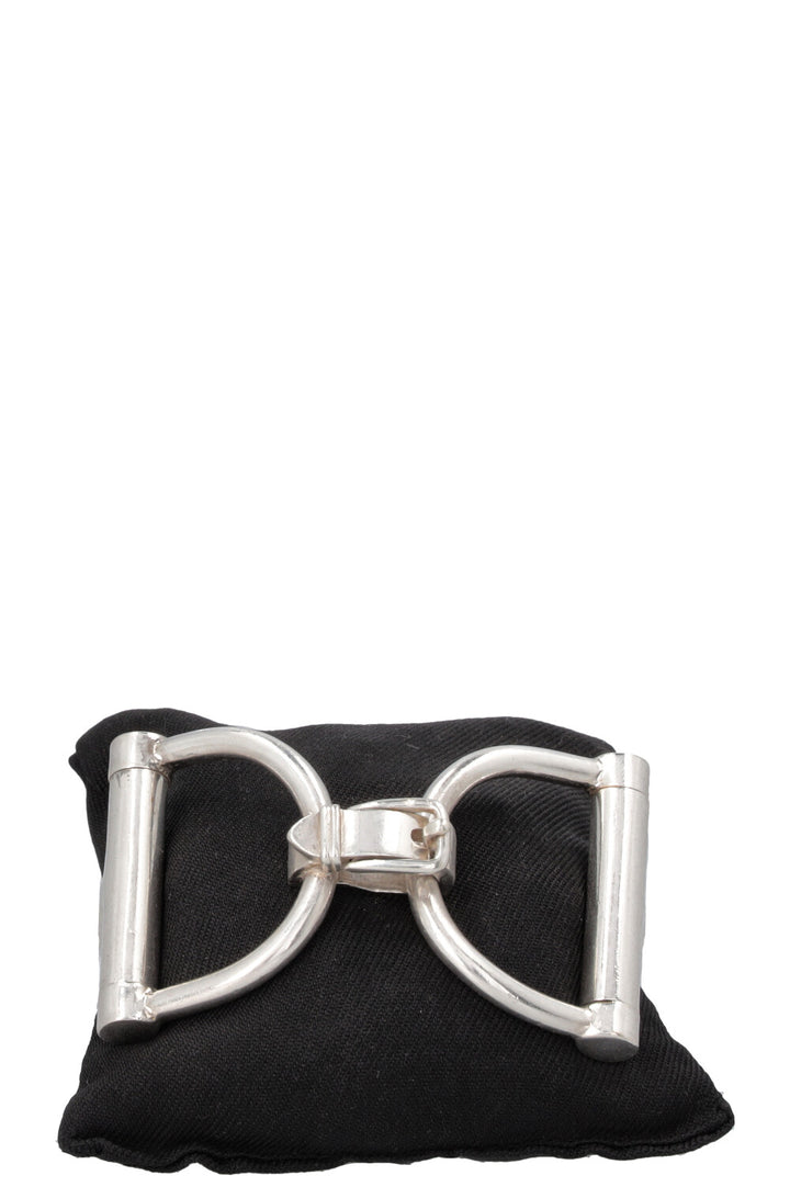 HERMÈS Mors Bracelet Silver