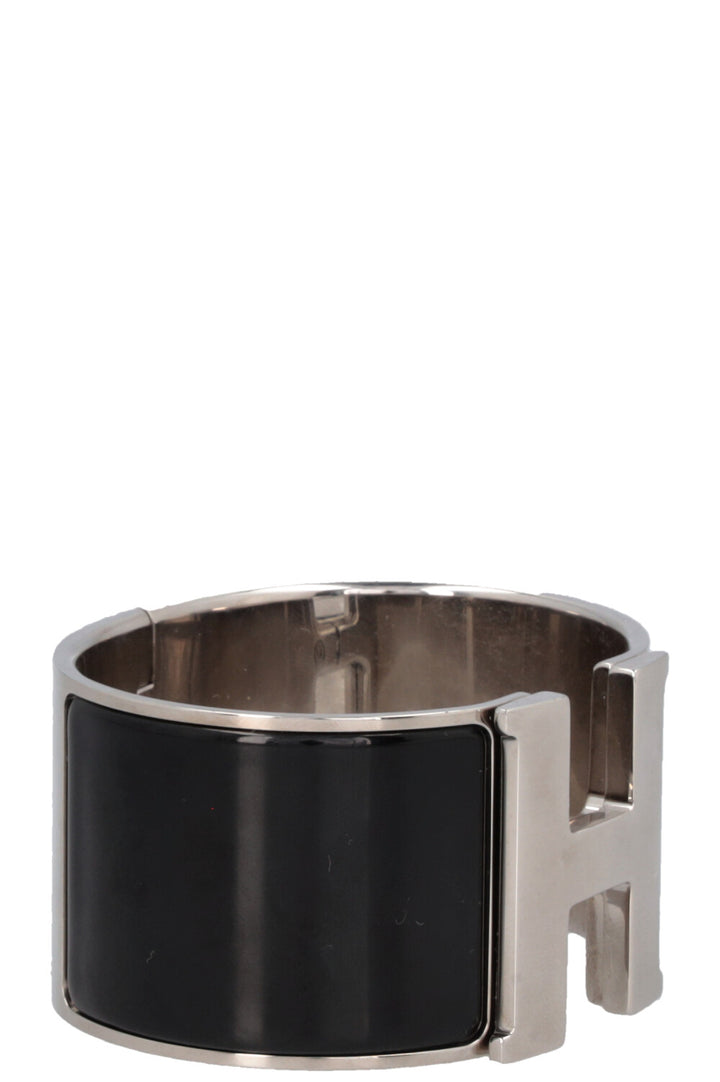 HERMÈS Bracelet Clic Clac H Extra Large Noir