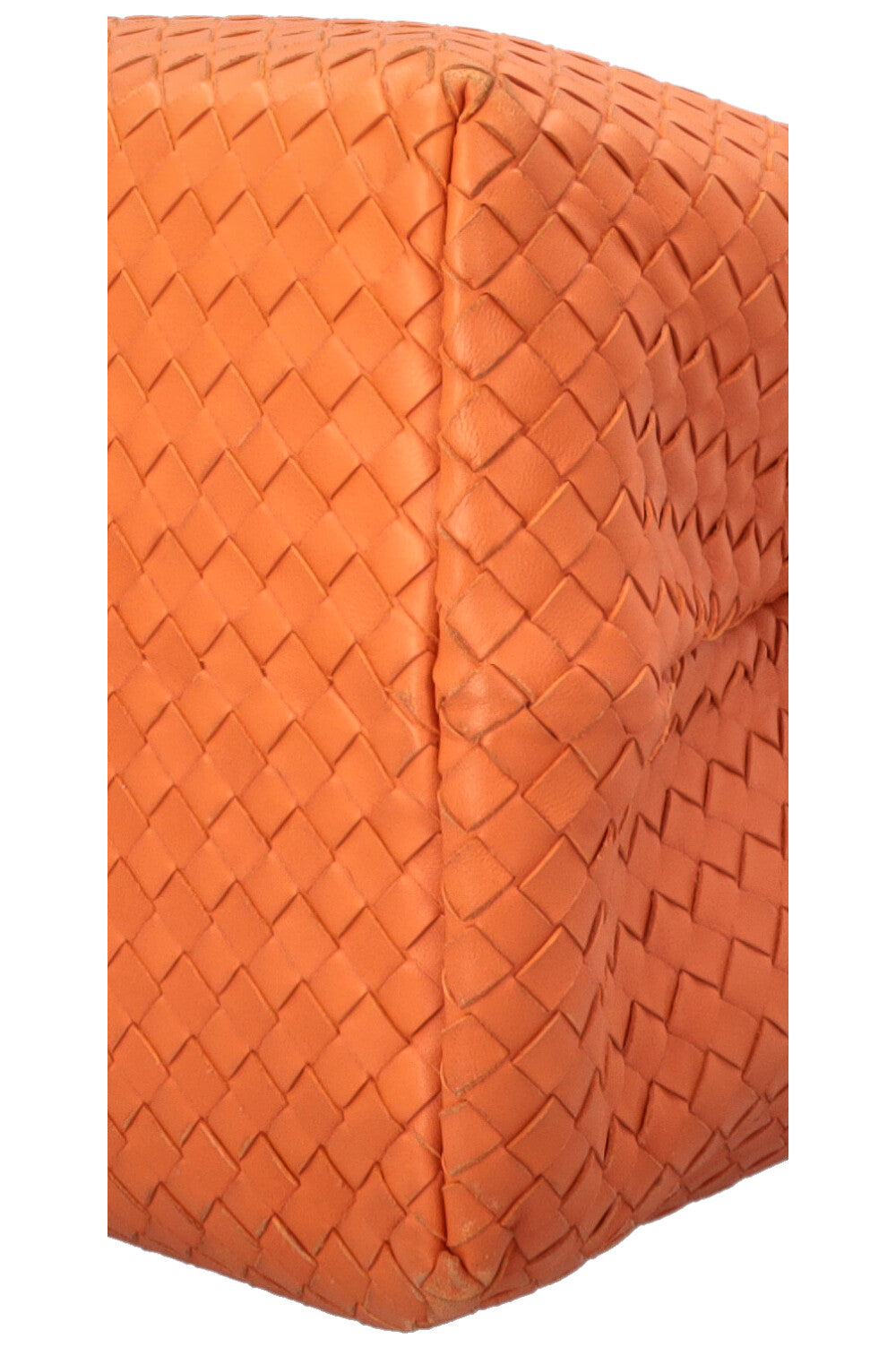 BOTTEGA VENETA Milano Cabas Intrecciato Orange