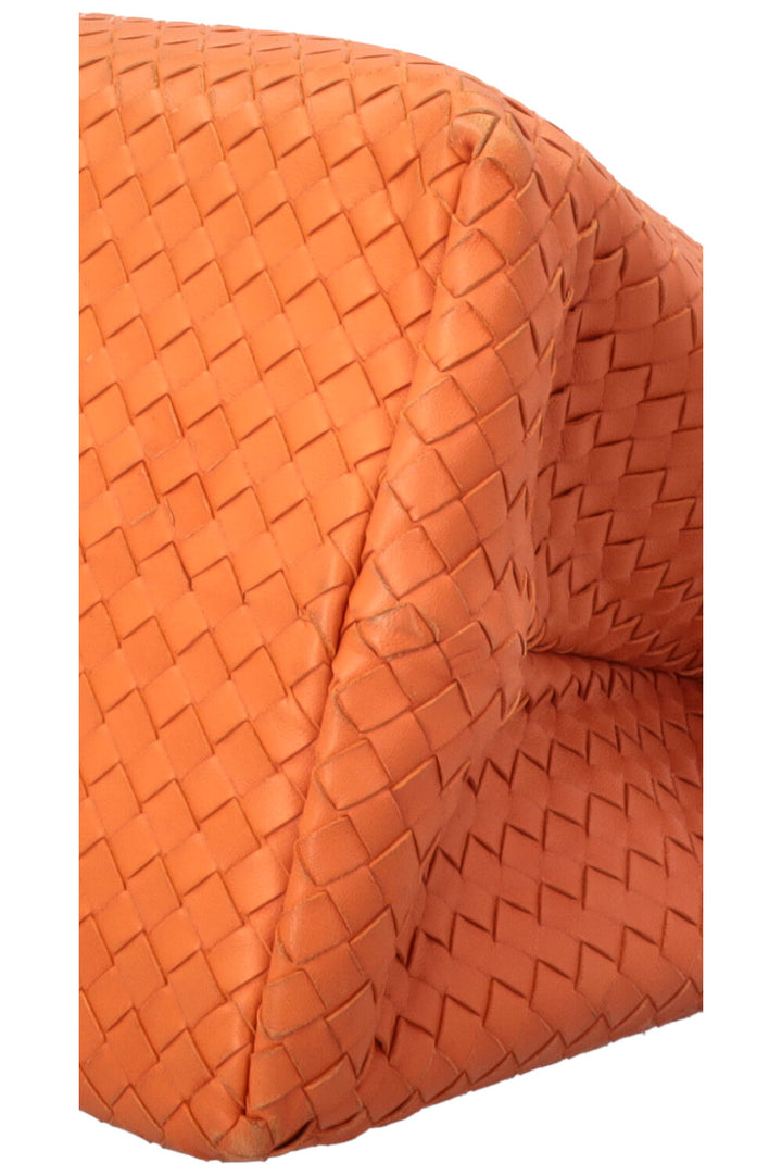 BOTTEGA VENETA Milano Cabas Intrecciato Orange