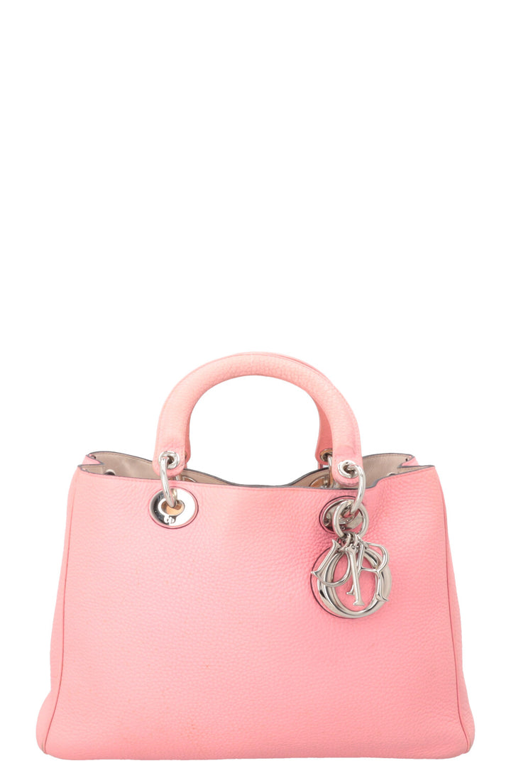 CHRISTIAN DIOR Cabas Diorissimo Cuir Rose