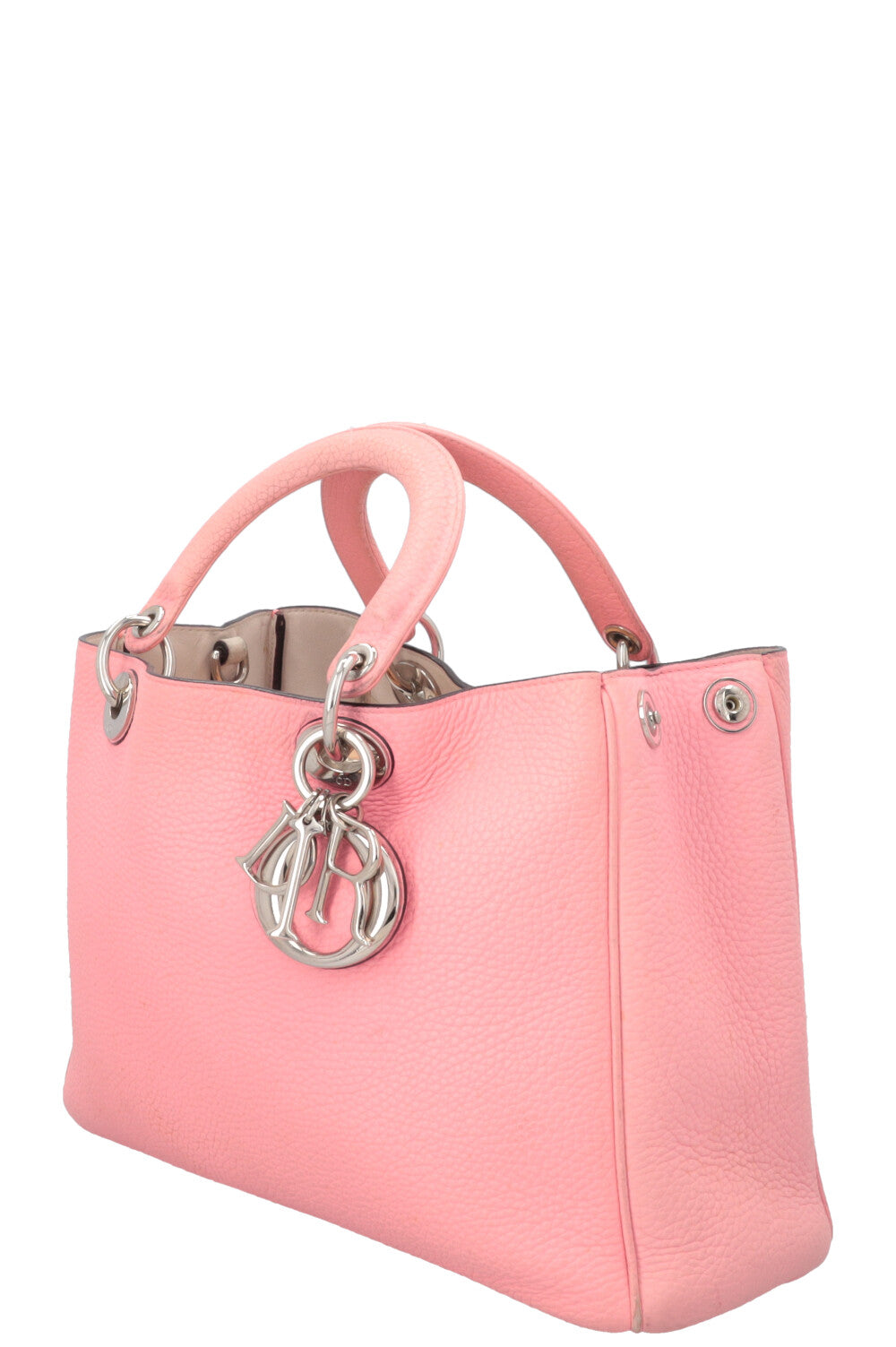CHRISTIAN DIOR Cabas Diorissimo Cuir Rose