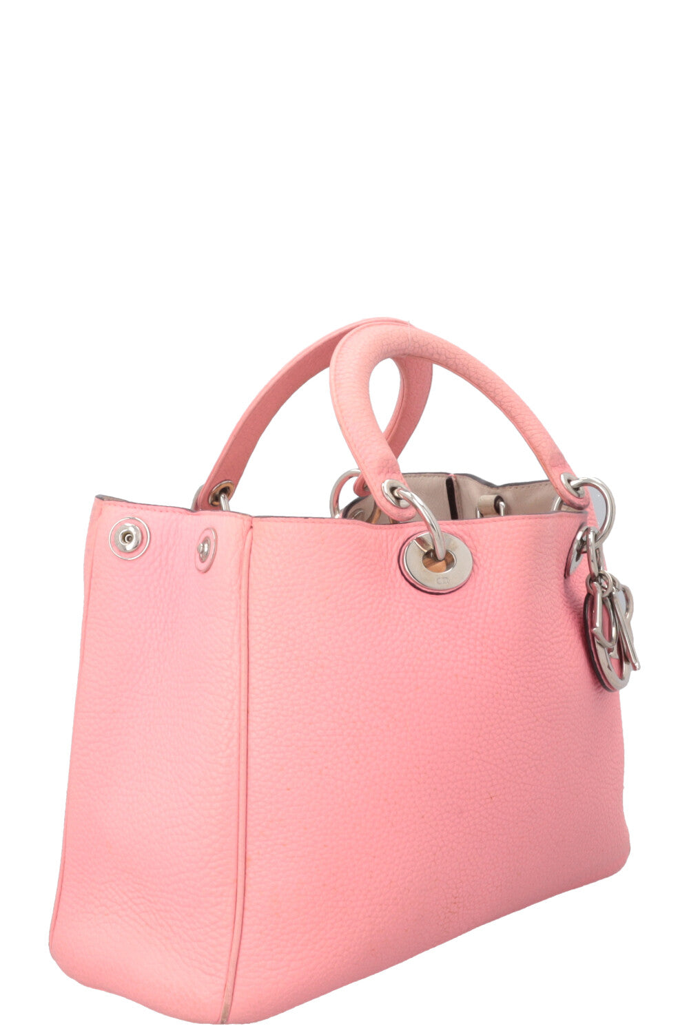 CHRISTIAN DIOR Cabas Diorissimo Cuir Rose