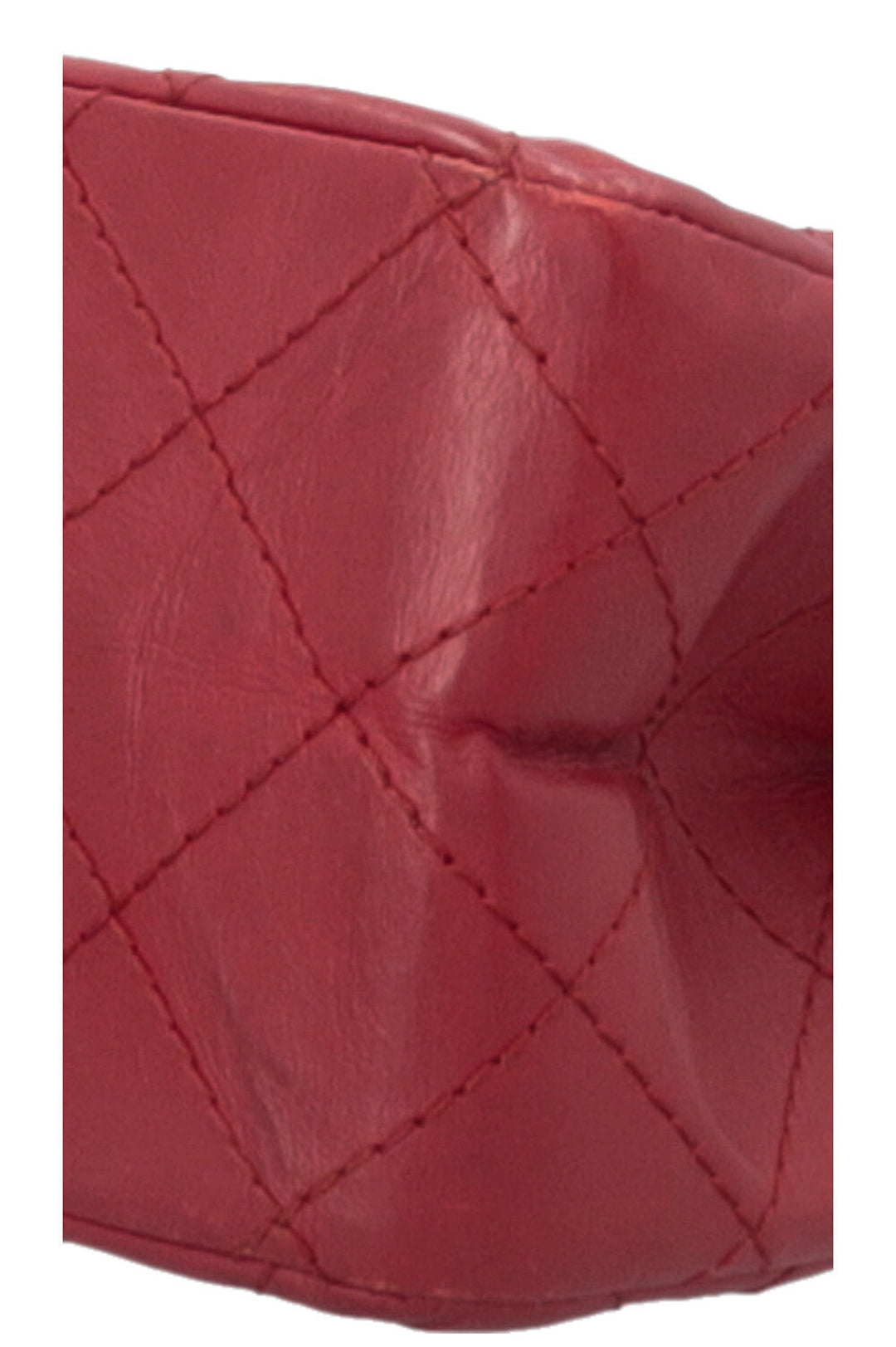 CHANEL Large 2.55 Reissue Crossbody Bag Leather Red