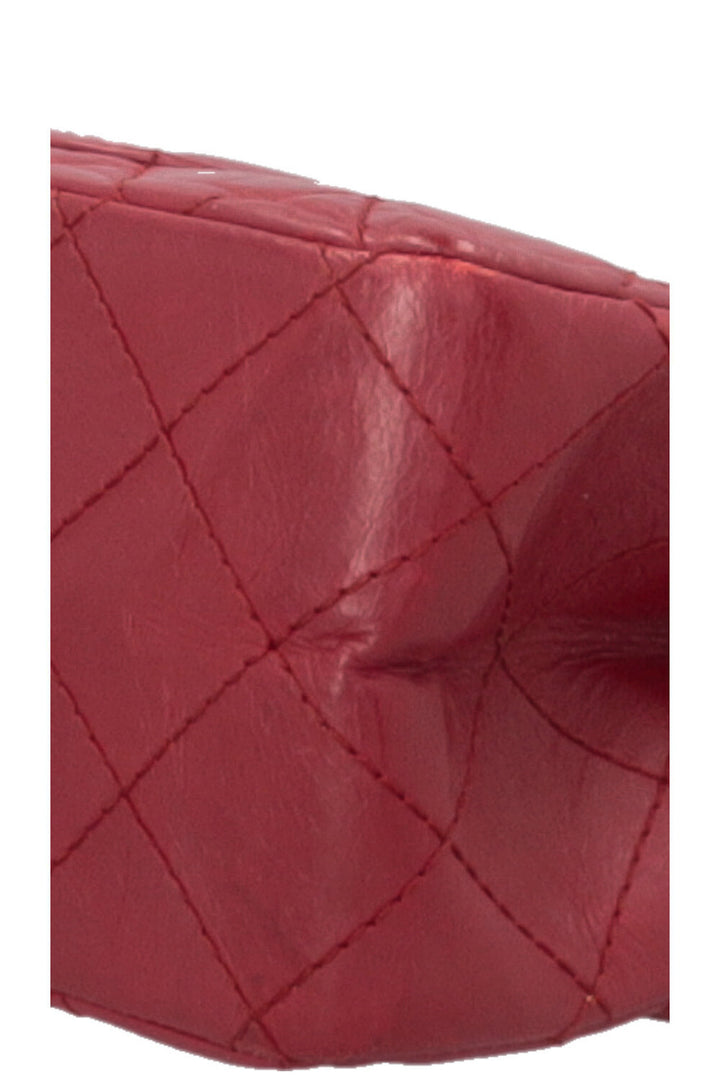 CHANEL Large 2.55 Reissue Crossbody Bag Leather Red