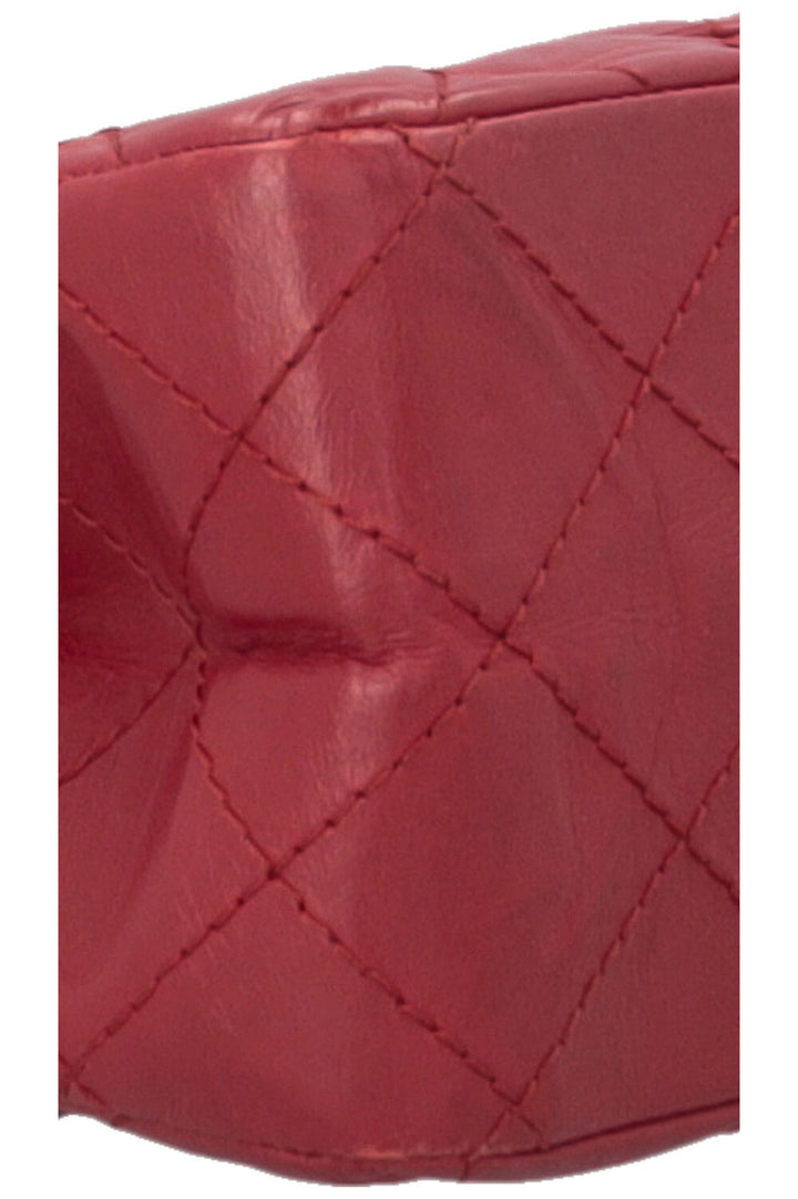 CHANEL Large 2.55 Reissue Crossbody Bag Leather Red