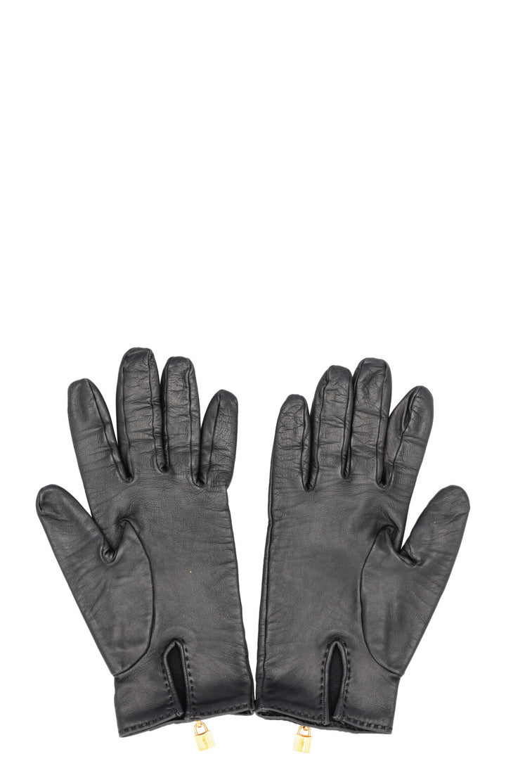 HERMÈS Soya Gloves Black