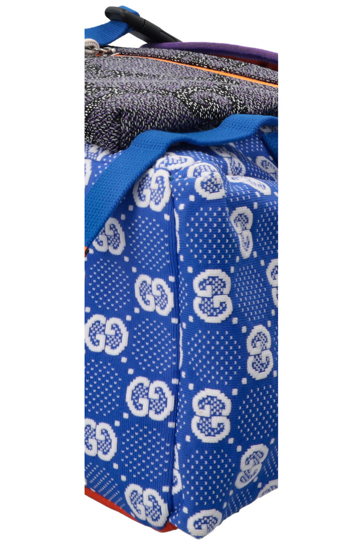 GUCCI GG Jersey Nylon Backpack Blue