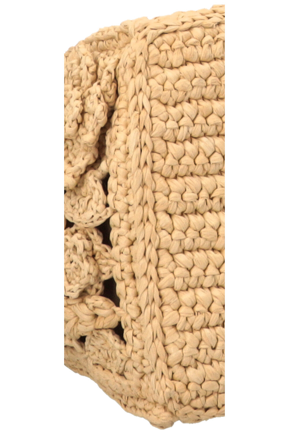 CHRISTIAN DIOR Woven Raffia Book Tote Small Beige