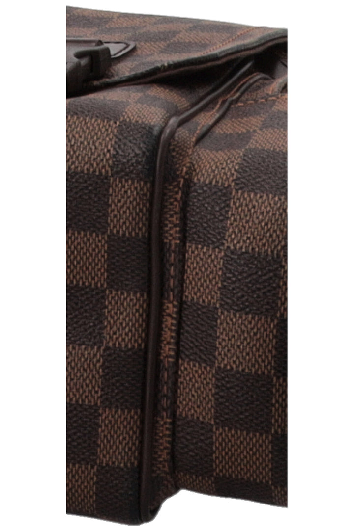 LOUIS VUITTON Reporter Melville Crossbody Bag Damier Ebene