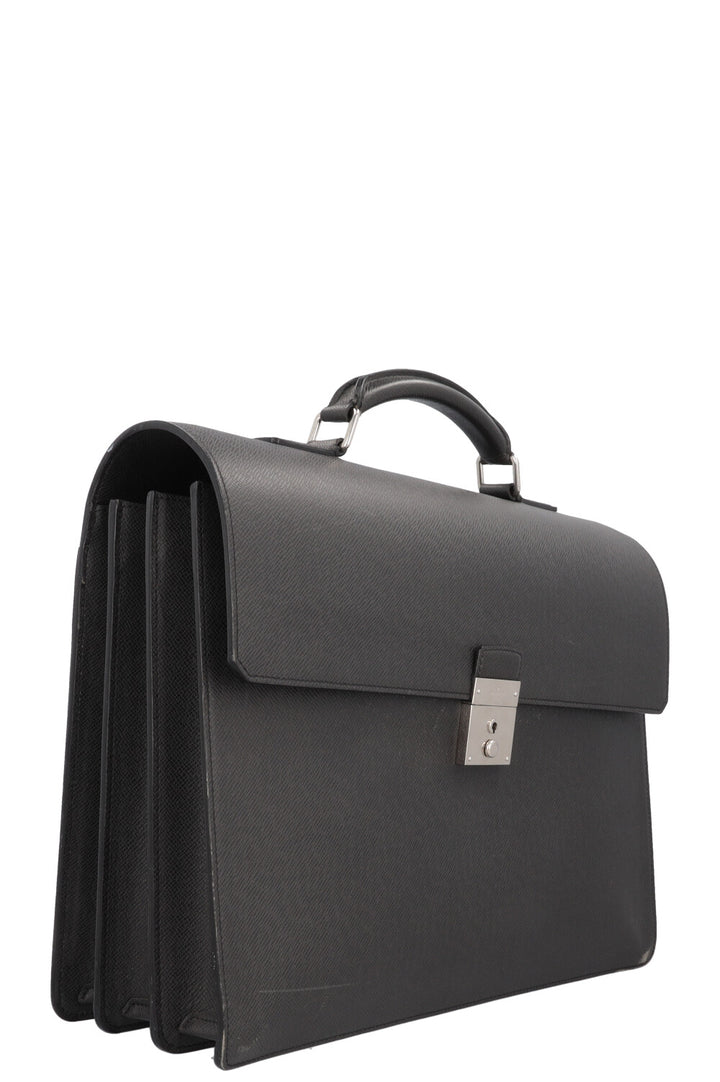 Sac bandoulière LOUIS VUITTON Robusto Noir Taïga