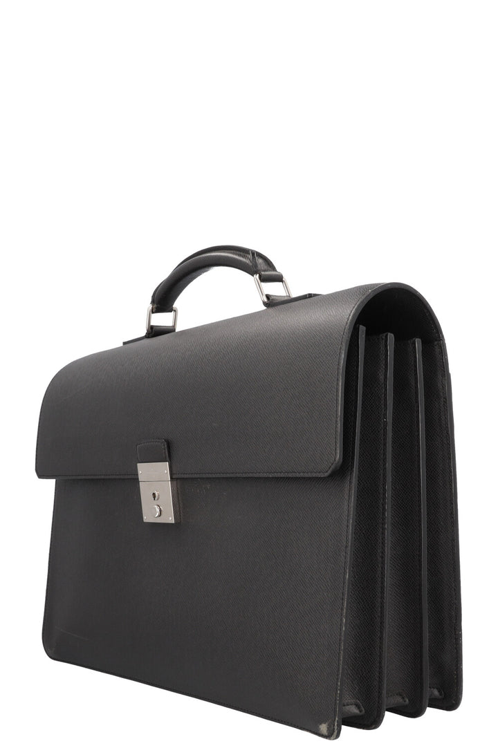 Sac bandoulière LOUIS VUITTON Robusto Noir Taïga