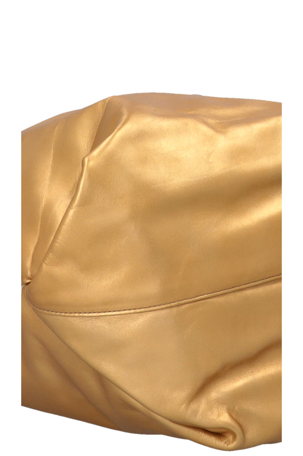 SAINT LAURENT Teddy Sac seau à cordon de serrage Or