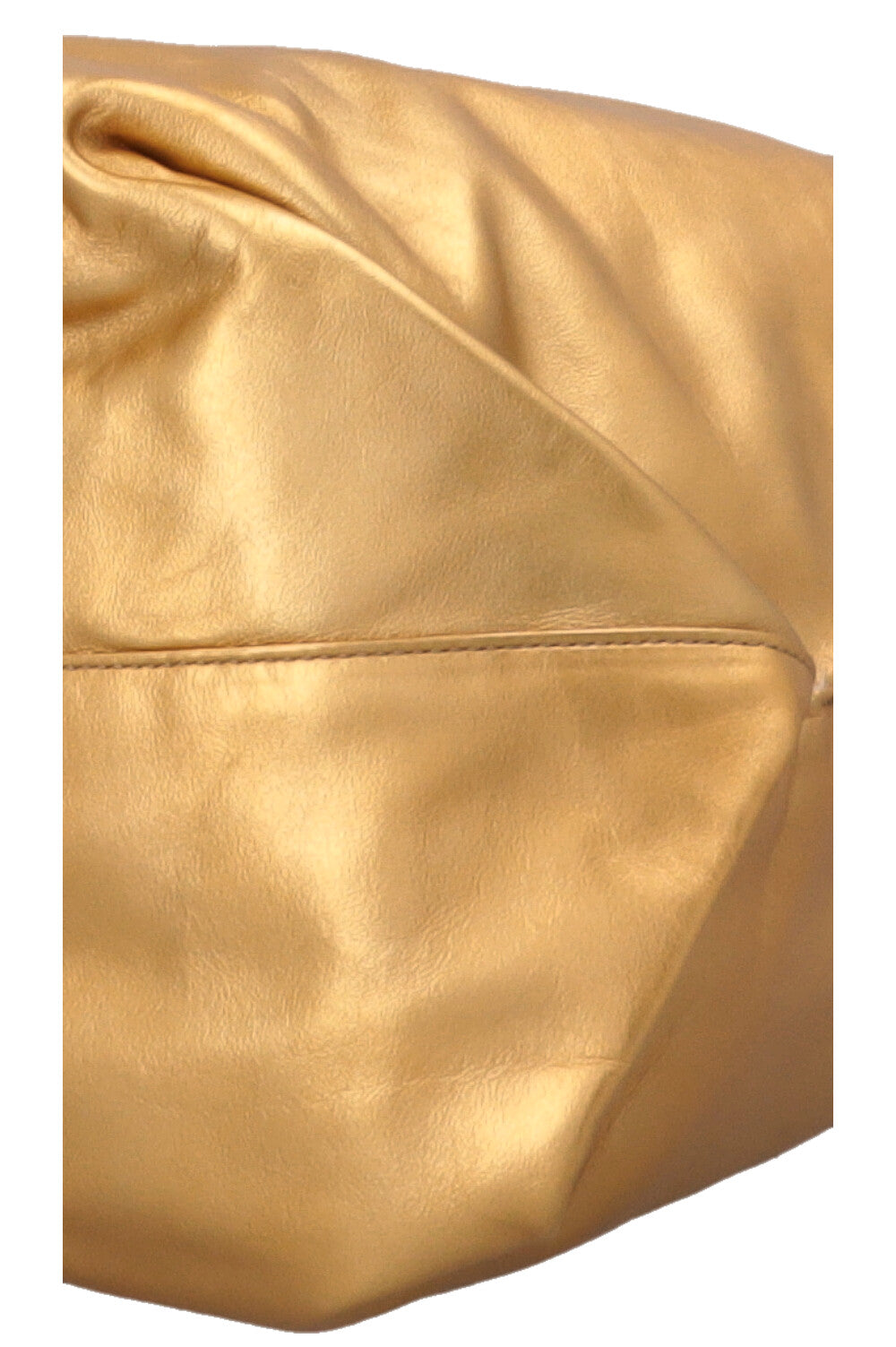 SAINT LAURENT Teddy Sac seau à cordon de serrage Or