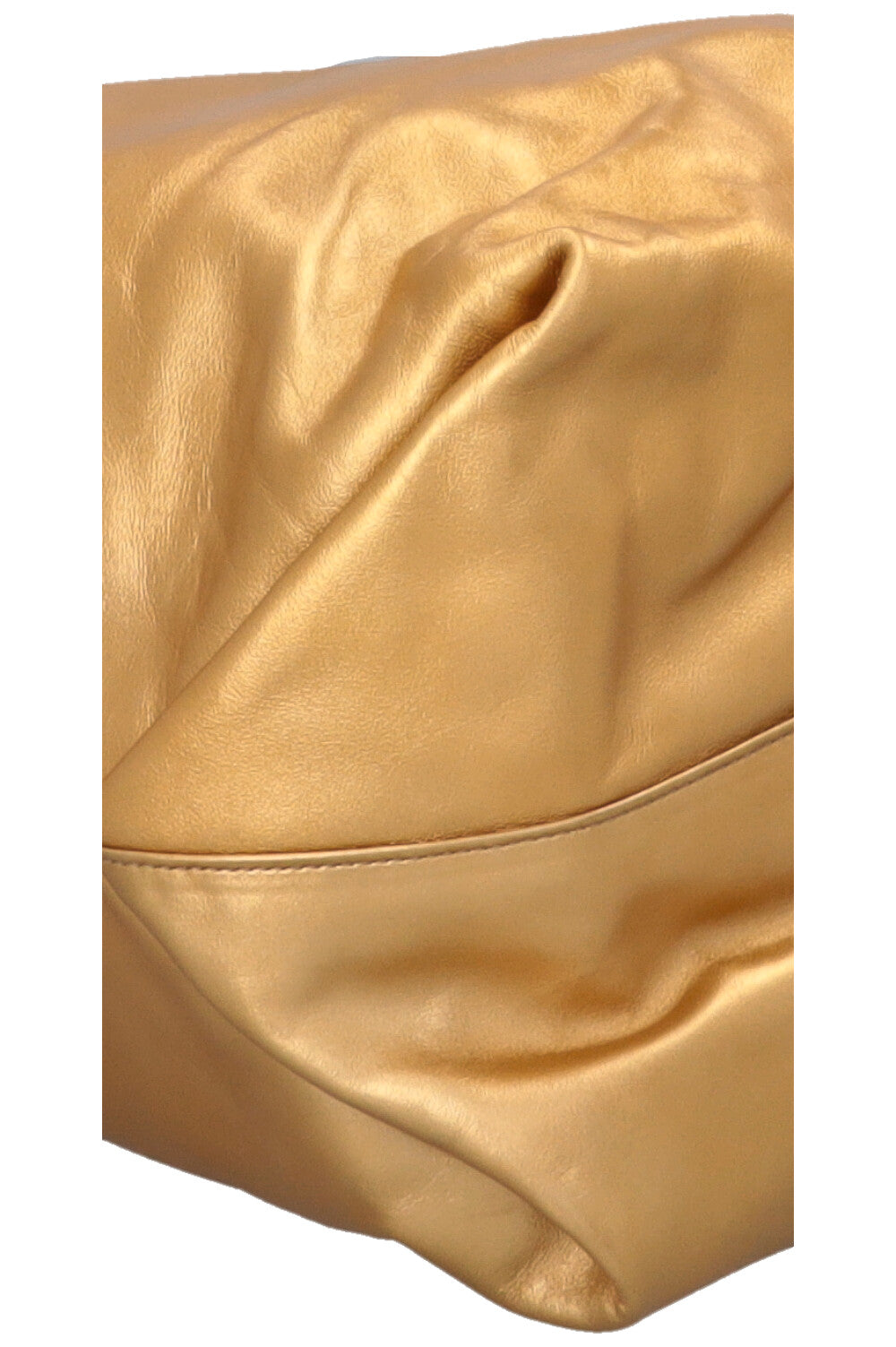 SAINT LAURENT Teddy Sac seau à cordon de serrage Or