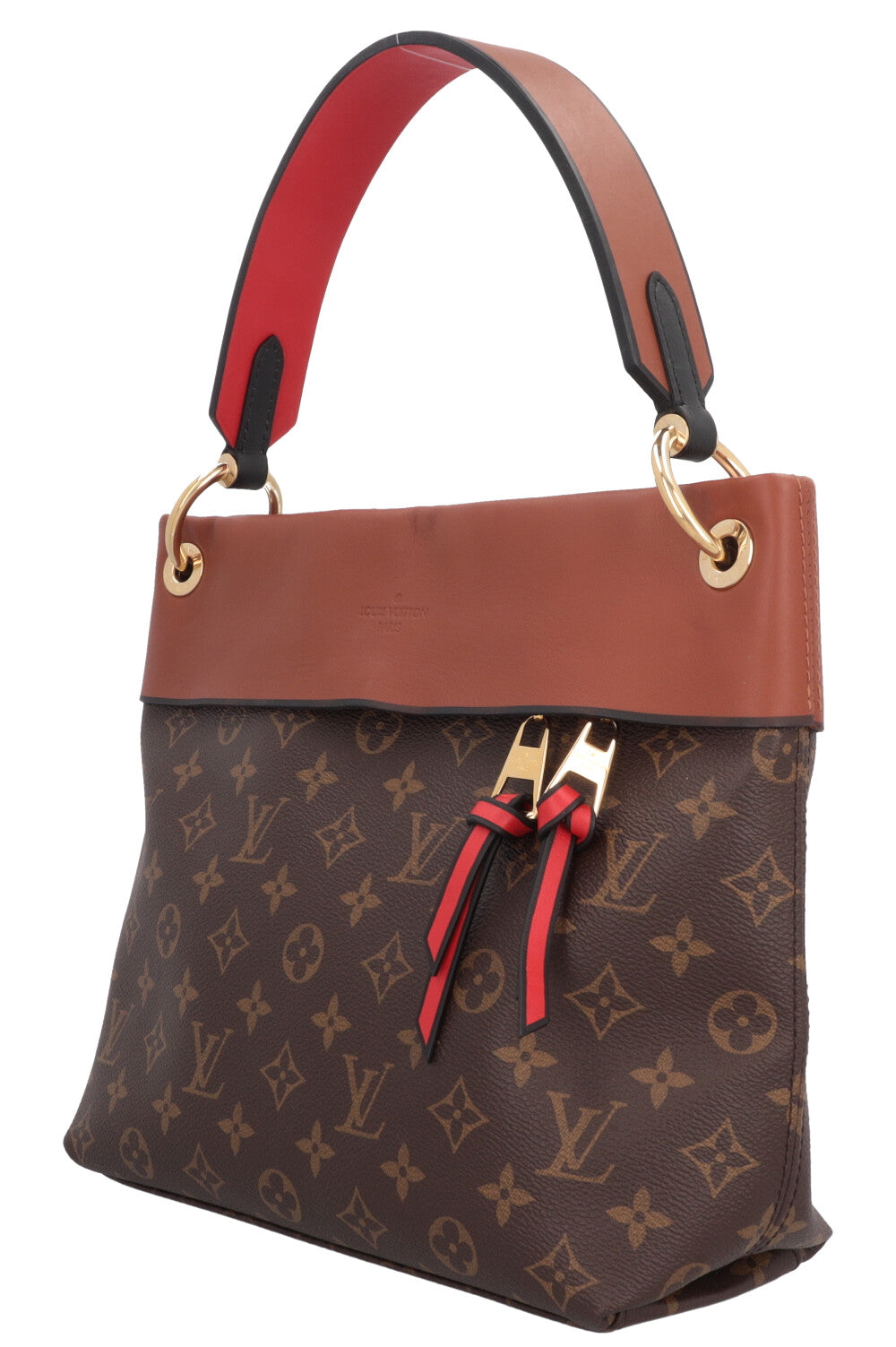 LOUIS VUITTON Tuileries Besace Bag MNG Canvas