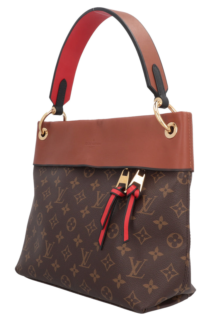 LOUIS VUITTON Tuileries Besace Bag MNG Canvas