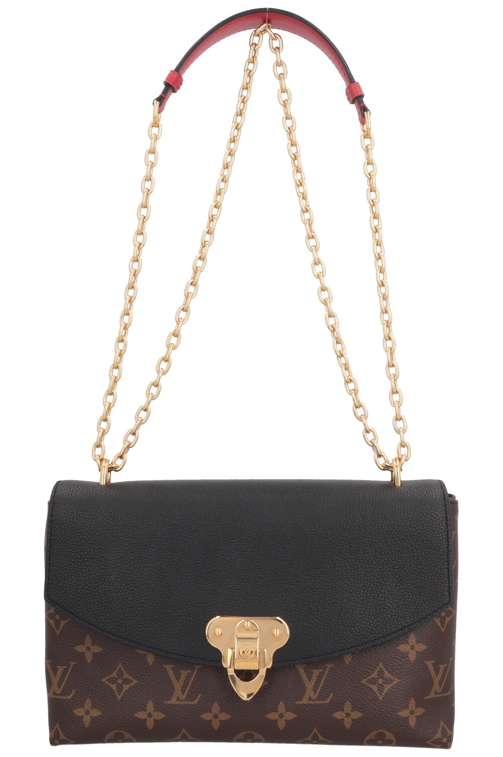 LOUIS VUITTON Saint Placide Crossbody Bag Black MNG Canvas