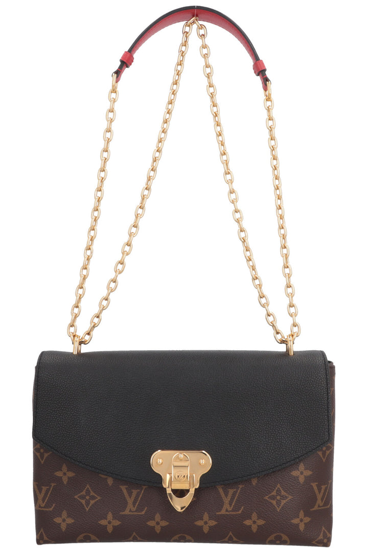 LOUIS VUITTON Saint Placide Crossbody Bag Black MNG Canvas