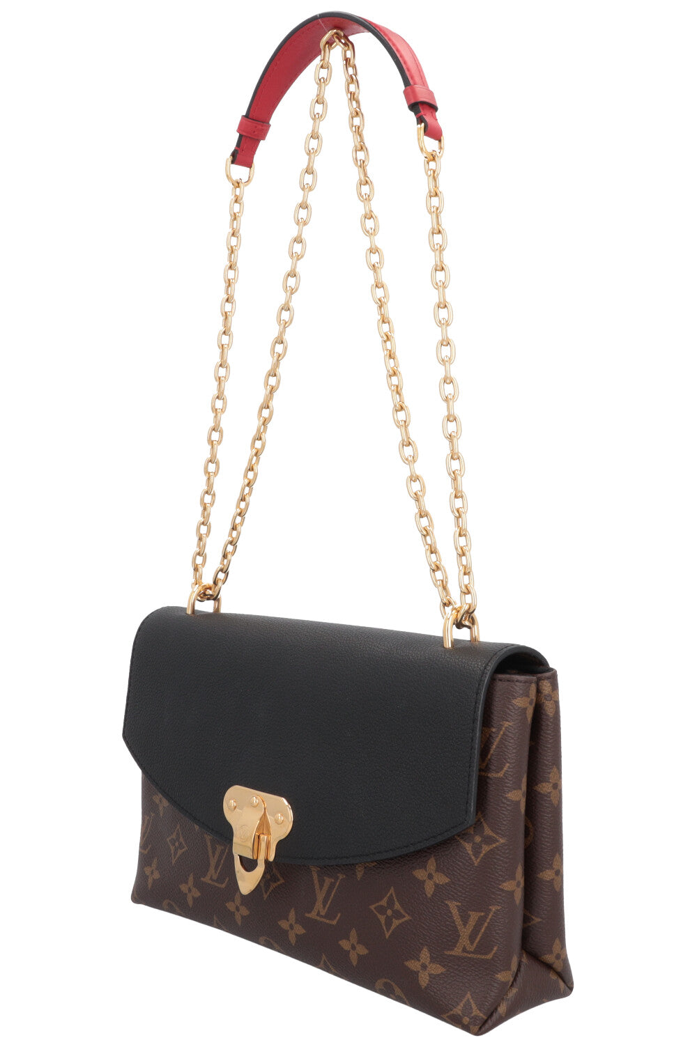 LOUIS VUITTON Saint Placide Crossbody Bag Black MNG Canvas