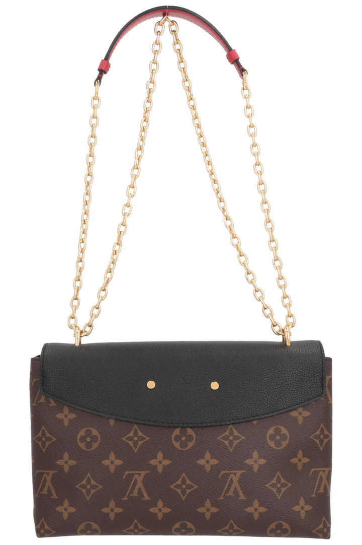 LOUIS VUITTON Saint Placide Crossbody Bag Black MNG Canvas