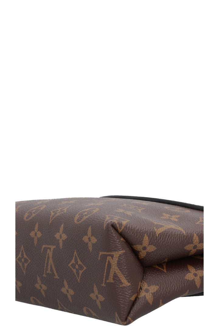 LOUIS VUITTON Saint Placide Crossbody Bag Black MNG Canvas