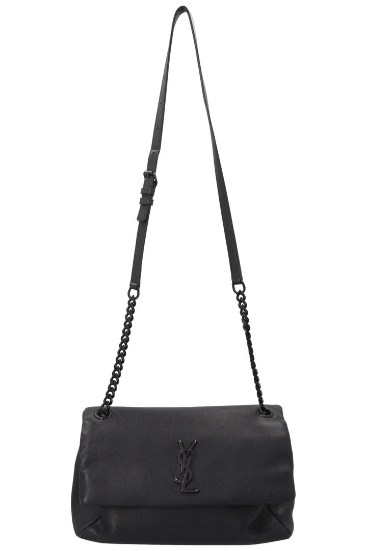 SAINT LAURENT Monogram West Hollywood Shoulder Bag Black