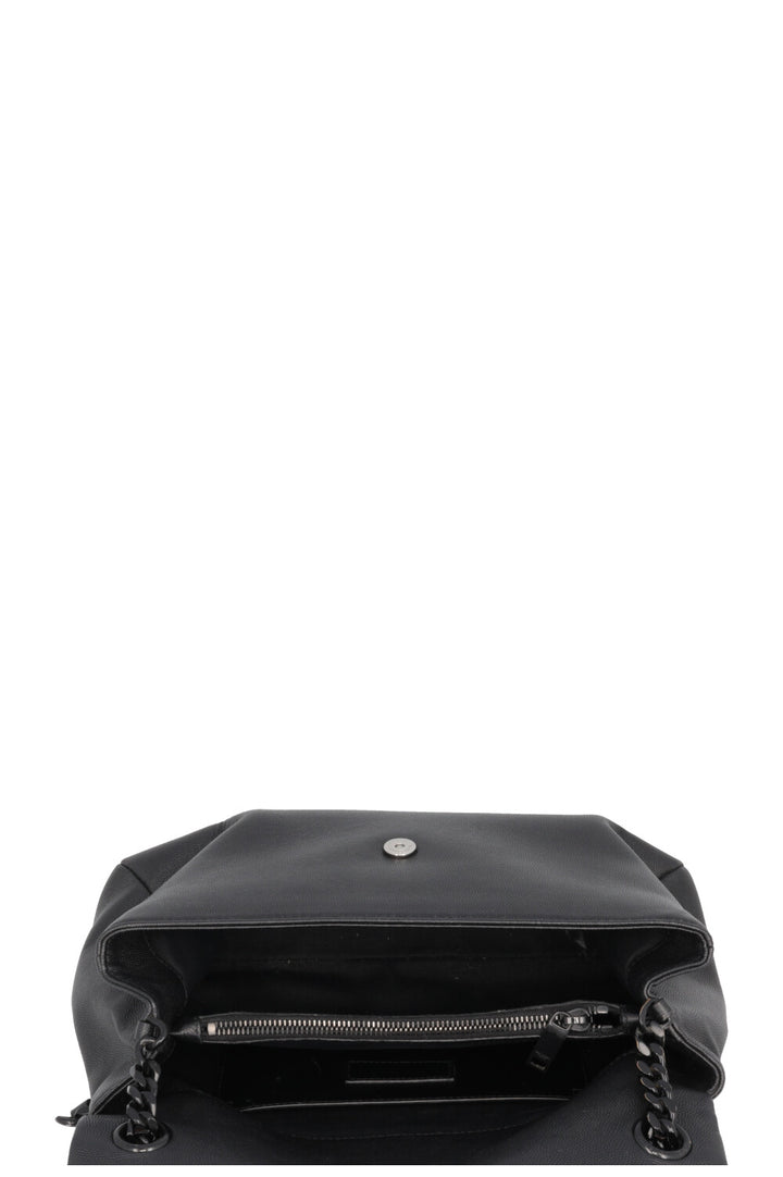 SAINT LAURENT Monogram West Hollywood Shoulder Bag Black