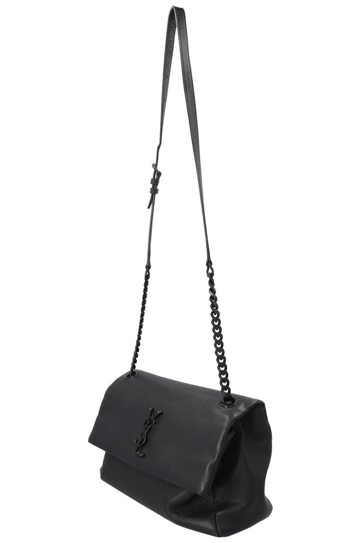 SAINT LAURENT Monogram West Hollywood Shoulder Bag Black