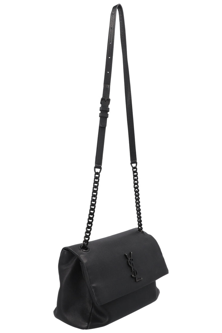 SAINT LAURENT Monogram West Hollywood Shoulder Bag Black