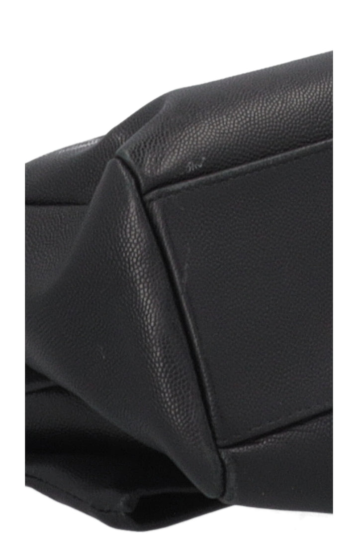 SAINT LAURENT Monogram West Hollywood Shoulder Bag Black