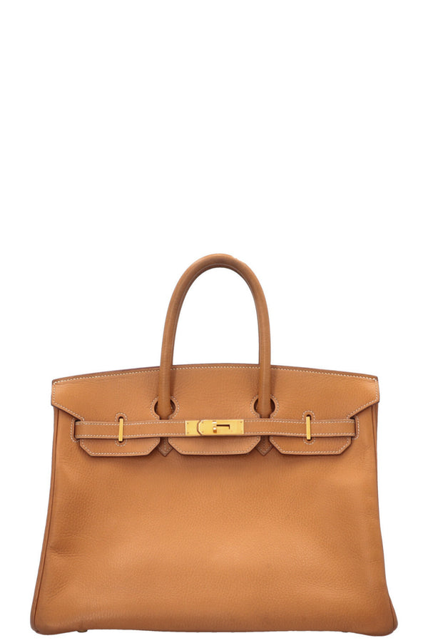 HERMÈS Birkin 35 Vache Ardennes Sésame