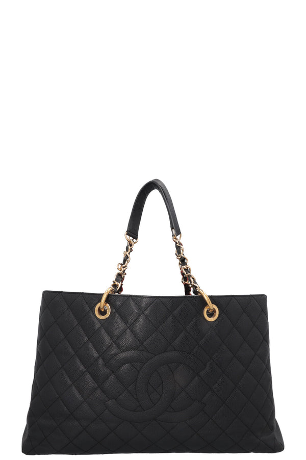 CHANEL GST Large Tote Bag Caviar Black