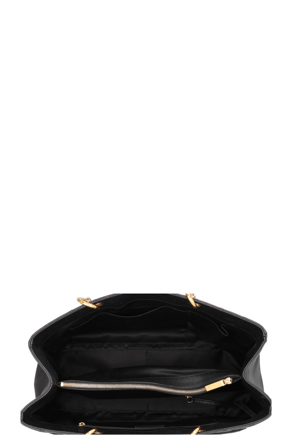 CHANEL GST Large Tote Bag Caviar Black