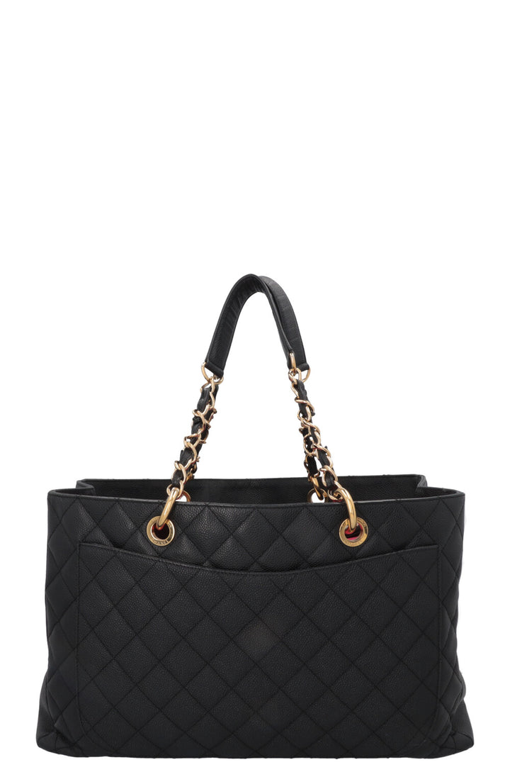 CHANEL GST Large Tote Bag Caviar Black