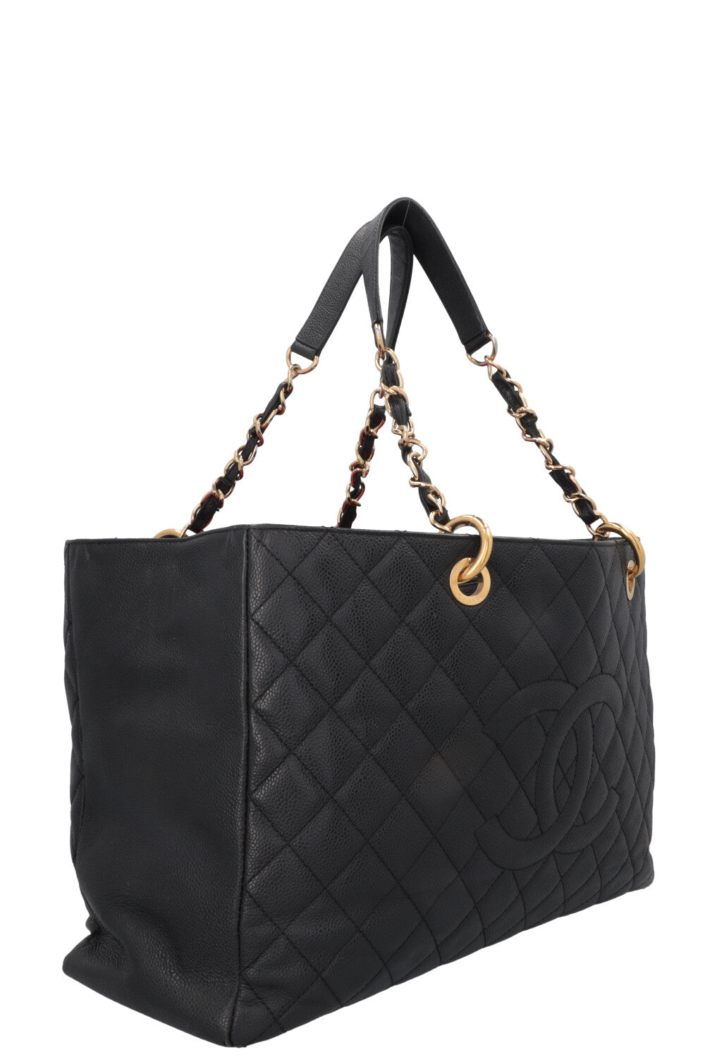 CHANEL GST Large Tote Bag Caviar Black