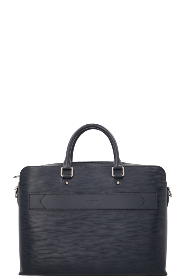 LOUIS VUITTON Epi Brooks Briefcase Navy
