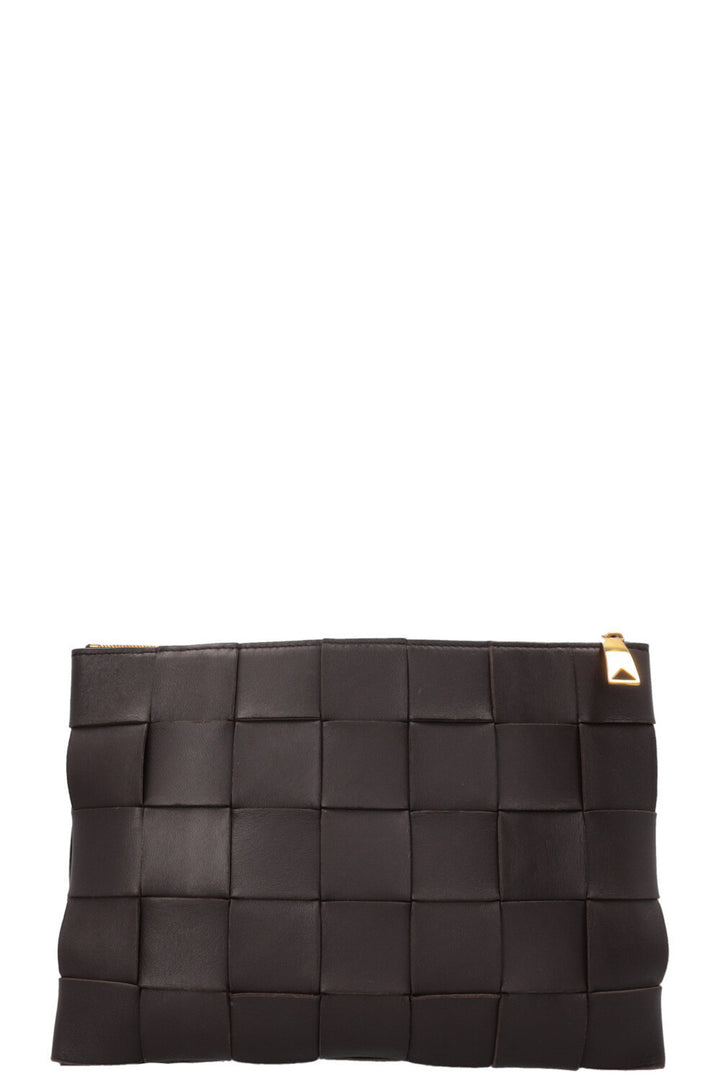BOTTEGA VENETA Intrecciato Leather Pouch Fondant