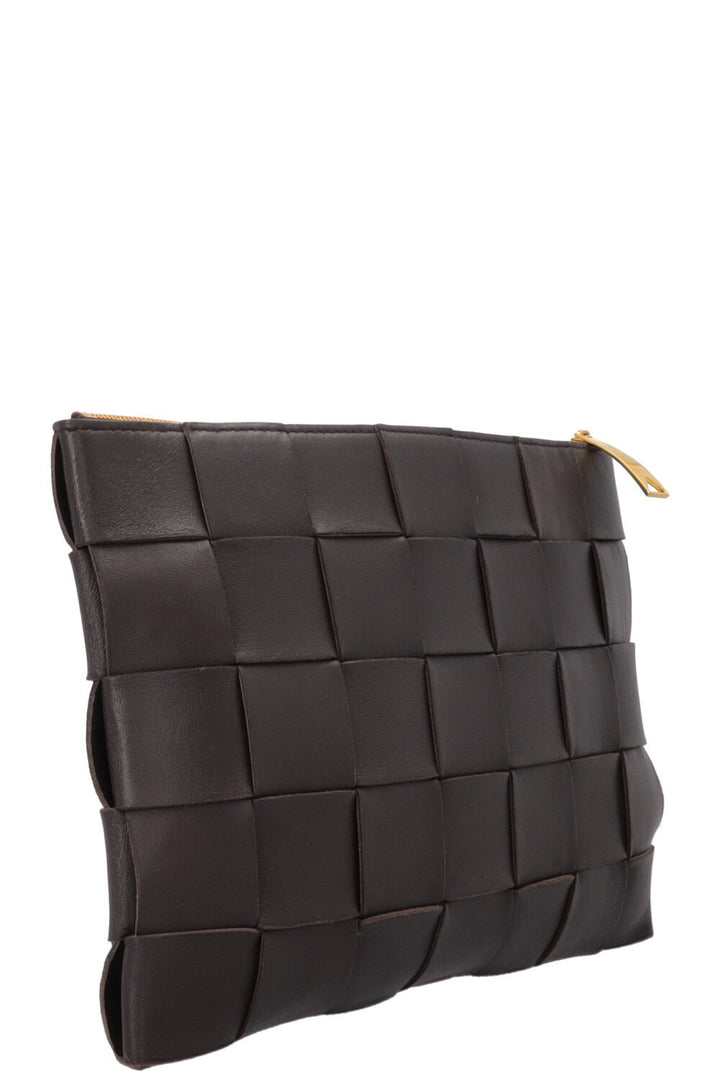 BOTTEGA VENETA Intrecciato Leather Pouch Fondant