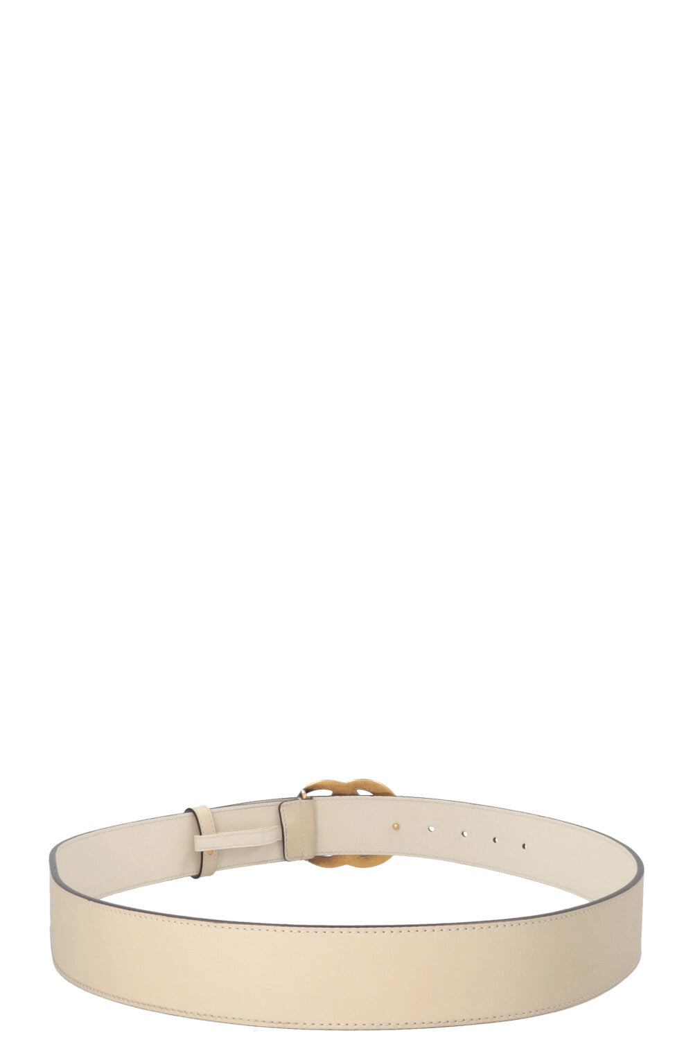 GUCCI GG Belt Ivory