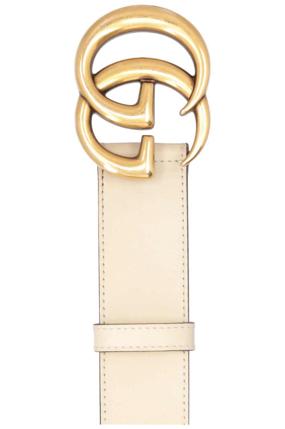 GUCCI GG Belt Ivory