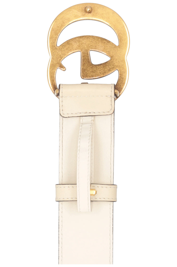 GUCCI GG Belt Ivory