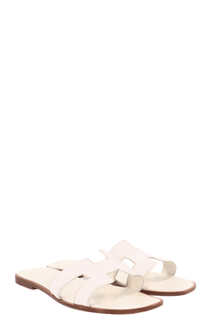 Sandales HERMÈS Oran Blanches