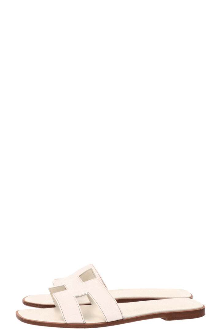 Sandales HERMÈS Oran Blanches