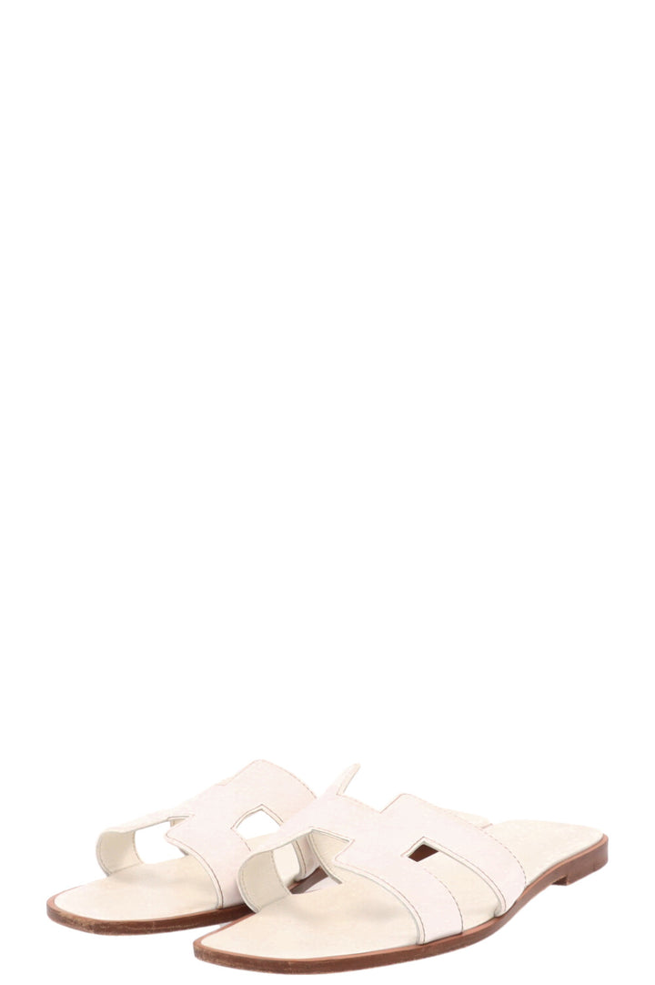 Sandales HERMÈS Oran Blanches